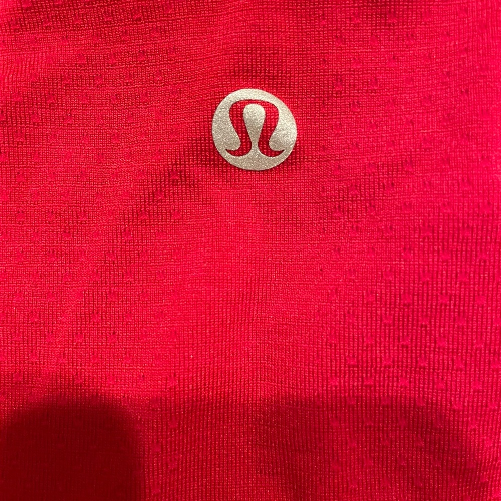 Lululemon Swiftly Relaxed Short Sleeve Red - Picture 7 of 7